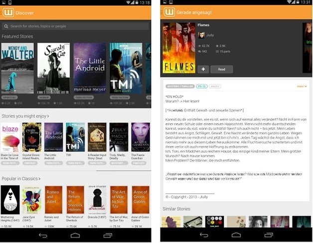 wattpad screenshot2