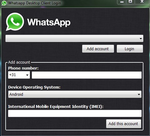 whatsapp desktop