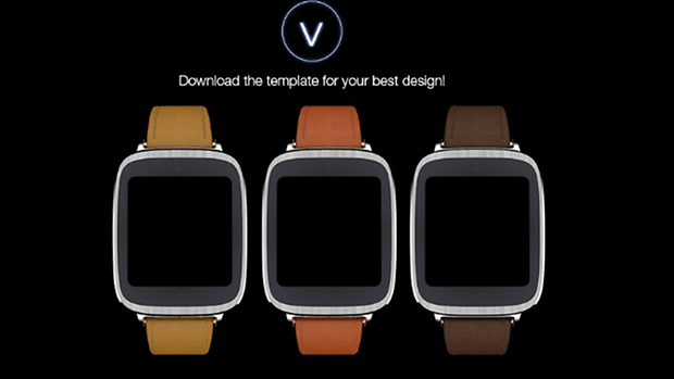 asus zenwatch template