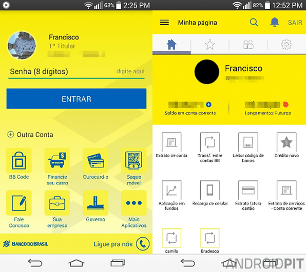 Banco do Brasil reformula aplicativo para Android e integra serviço de mensagens NextPit Banco do Brasil reformula aplicativo para Android e integra serviço de mensagens NextPit