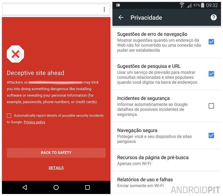 chrome safe browsing