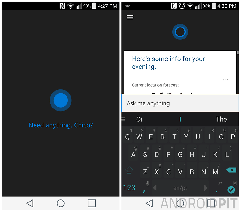 cortana asking ENG