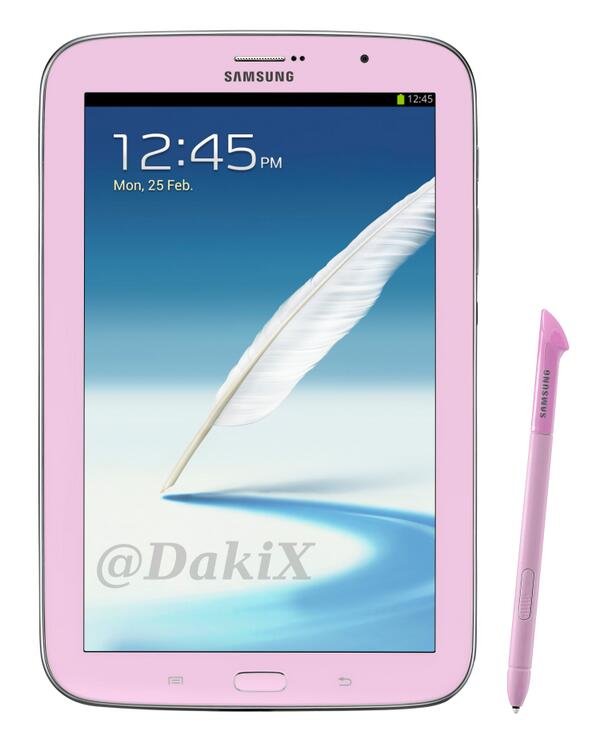 galaxy note 8 pink