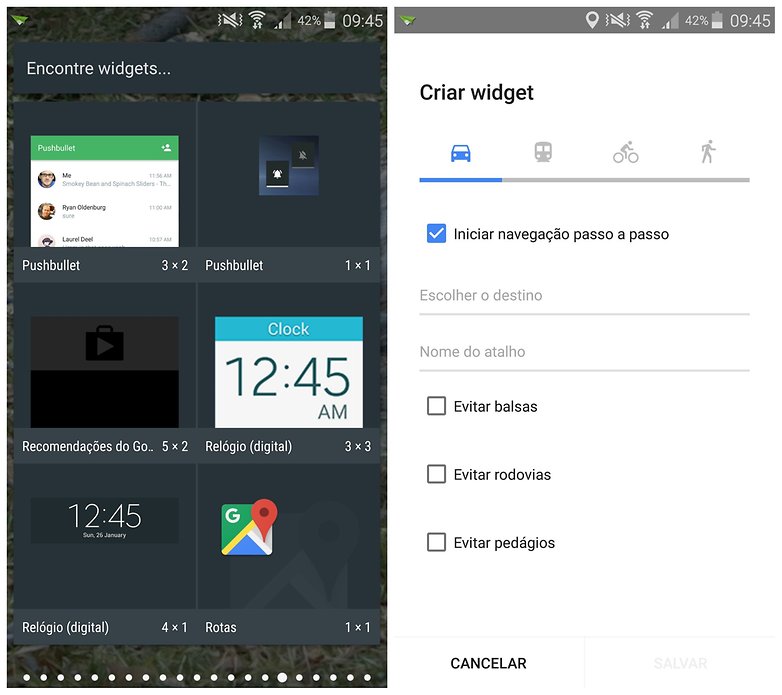 google maps widget BR