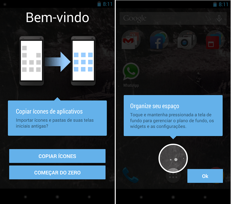 google now lancher intro