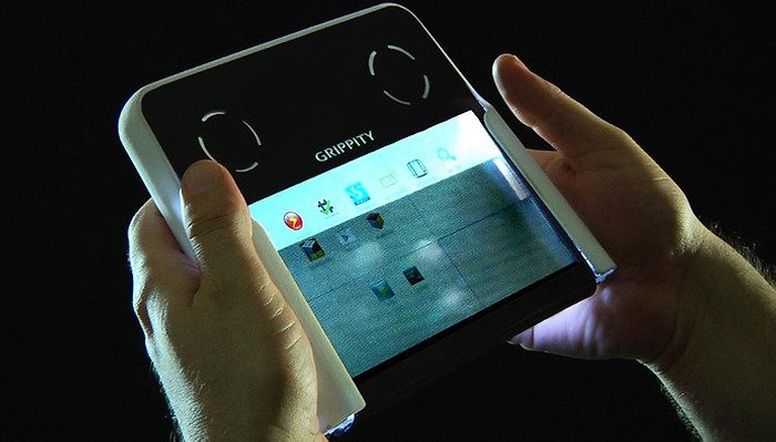 Grippity: um tablet Android transparente