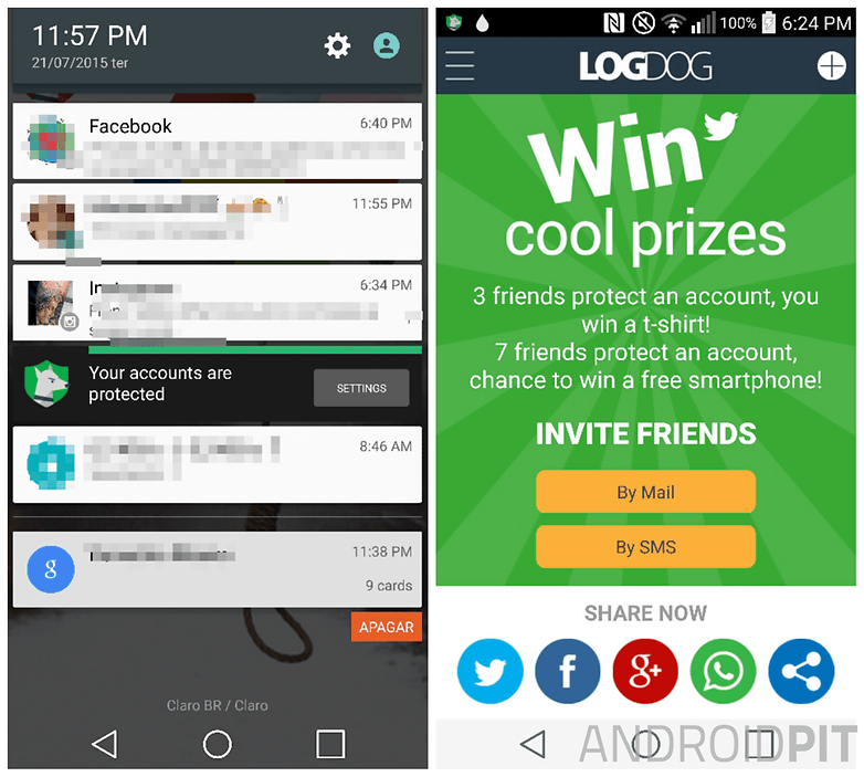 logdog notificacao