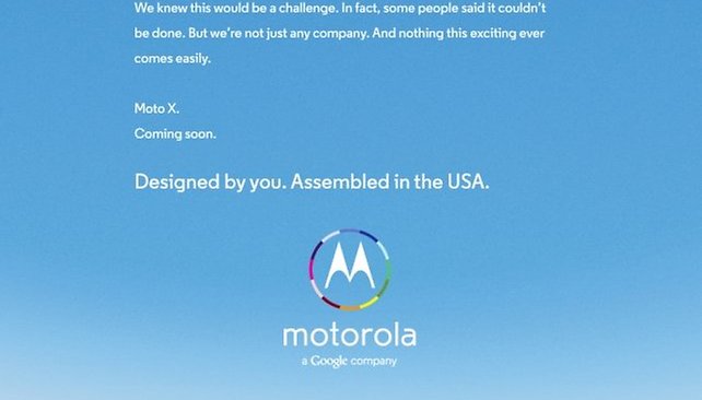 Moto X: o primeiro smartphone que você pode 'projetar'