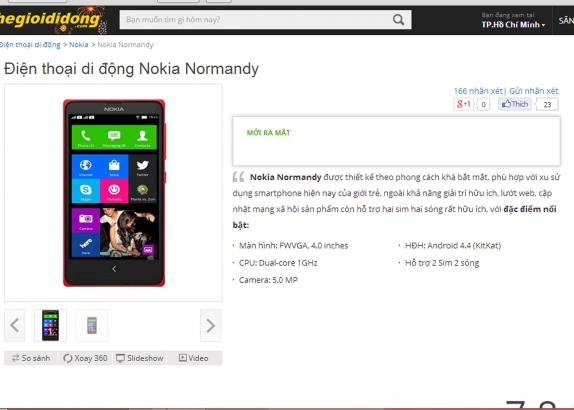 nokia normandy