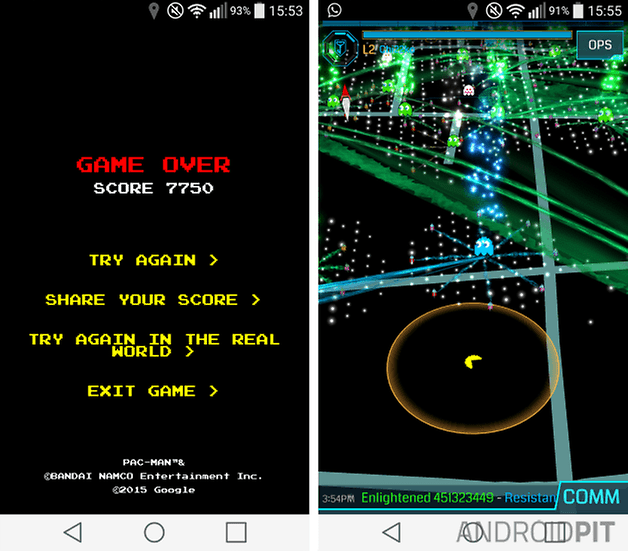 pac man ingress