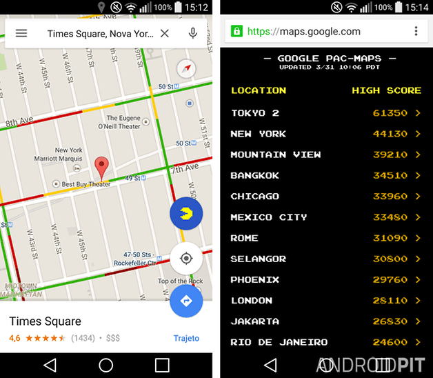 pac man maps