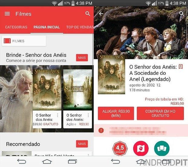 play movies lotr BR