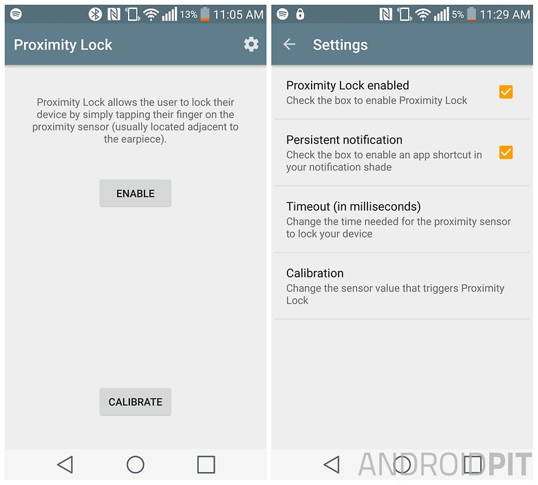 proximity lock print