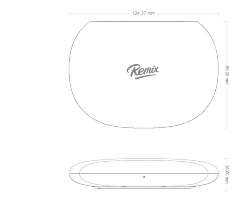 remix mini dimensions