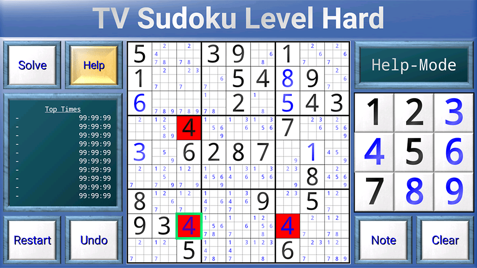 16x16 sudoku app