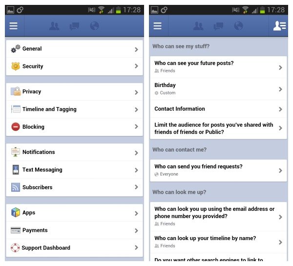 facebook privacy