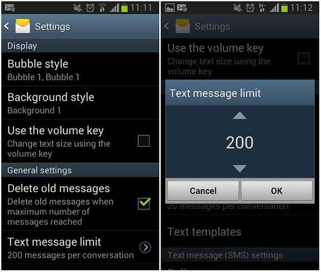 androidpit samsung удалить текстовые сообщения