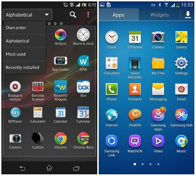 touchwiz app