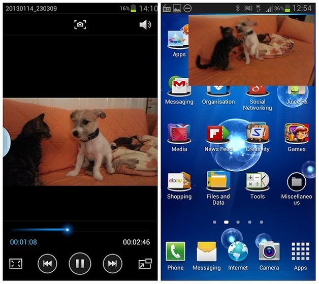 androidpit galaxy s3 video overlay