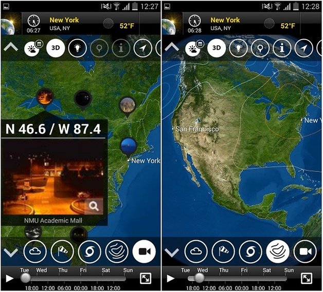 meteoearth for android