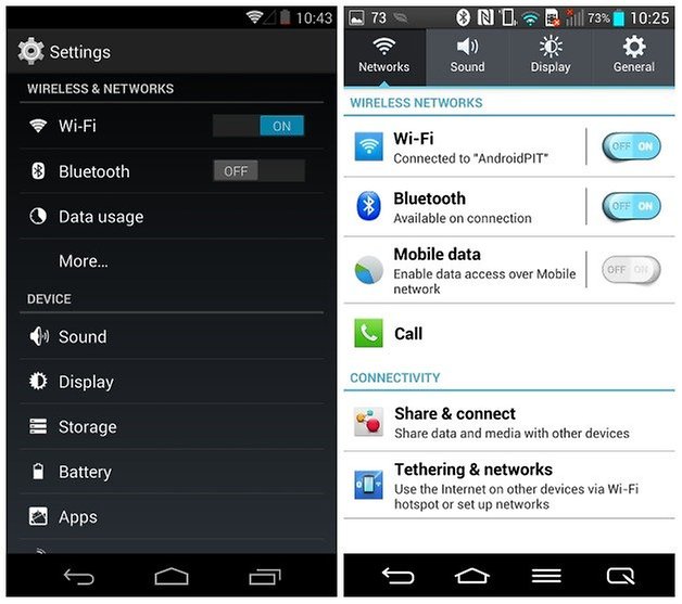 androidpit lg g2 nexus 5 settings