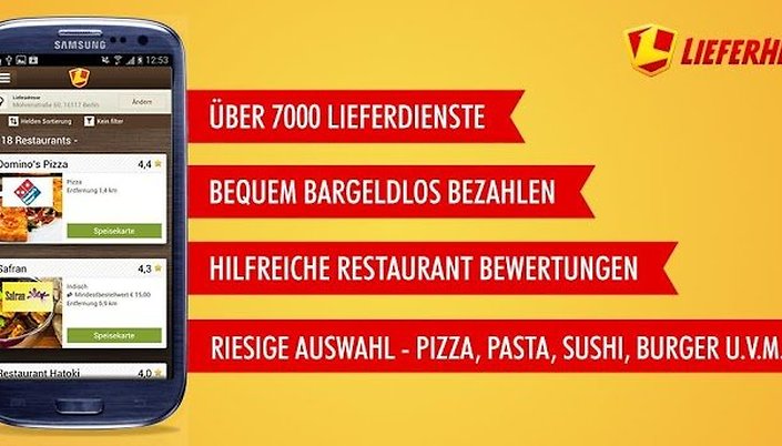 Lieferheld - Pizza Pasta Sushi!
