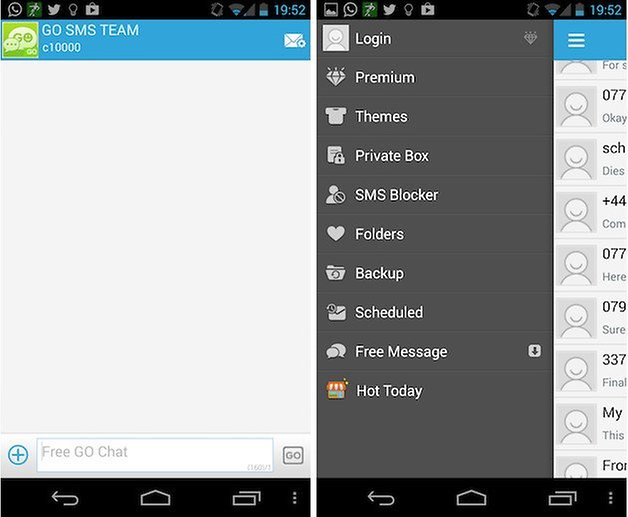 GOSMS Screenshot 1