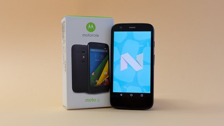 AndroidPIT Moto G Nougat 1590