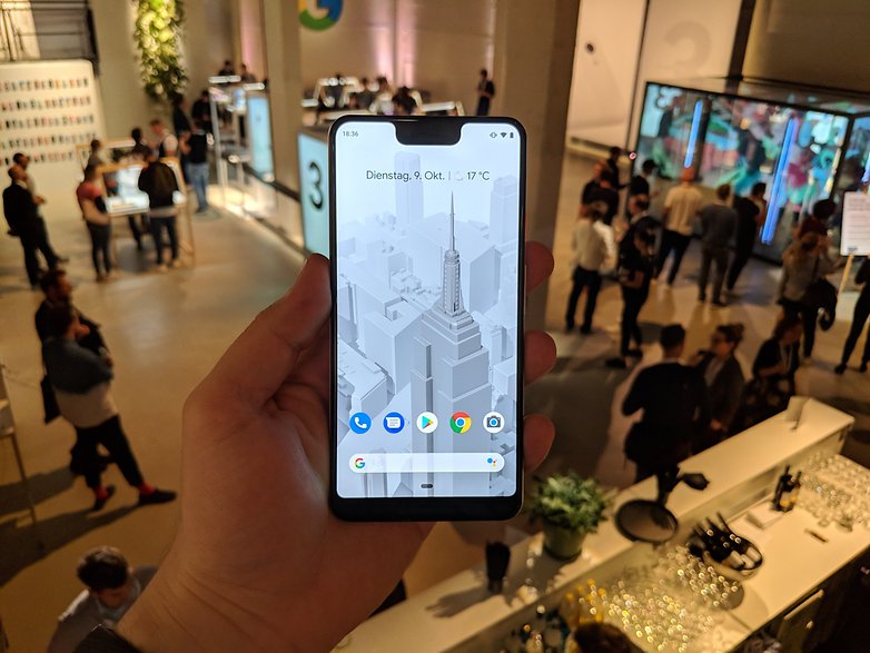 AndroidPIT Pixel 3 XL Hands on 1