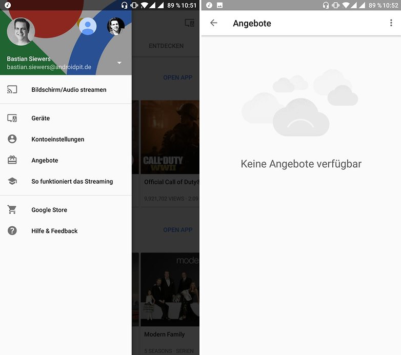 chromecast offers