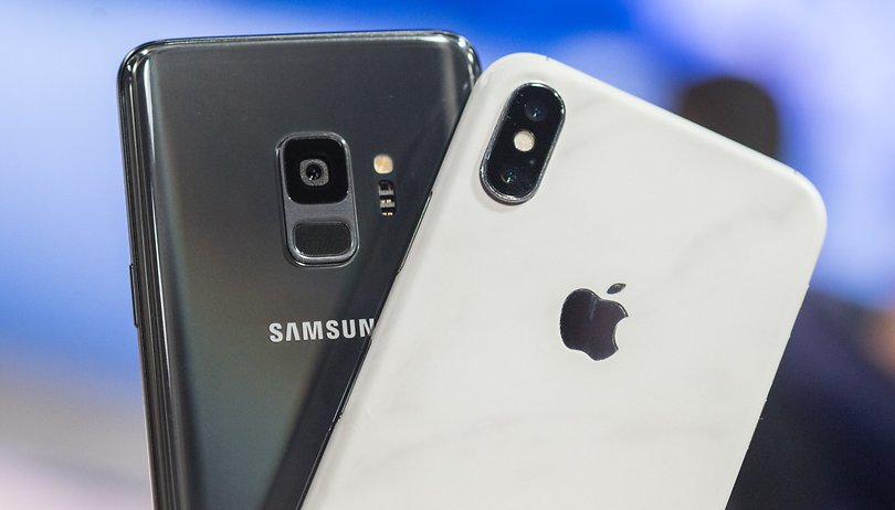 Samsung Galaxy S9 Plus Vs Apple Iphone X The Eternal War Androidpit