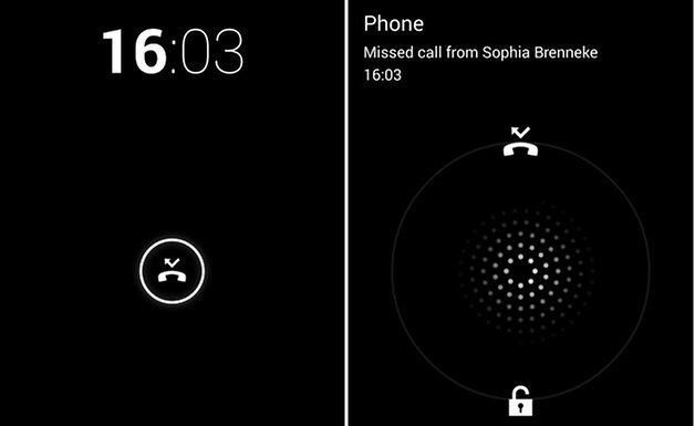 Active notifications missed call teaser