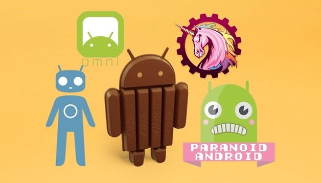 Cyanogen, Paranoid, AOKP, Omni - Las ROMs con Android 4.4