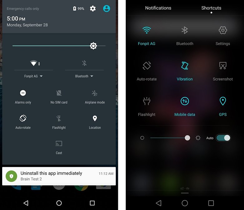 android marshmallow vs EMUI screens 2 EN