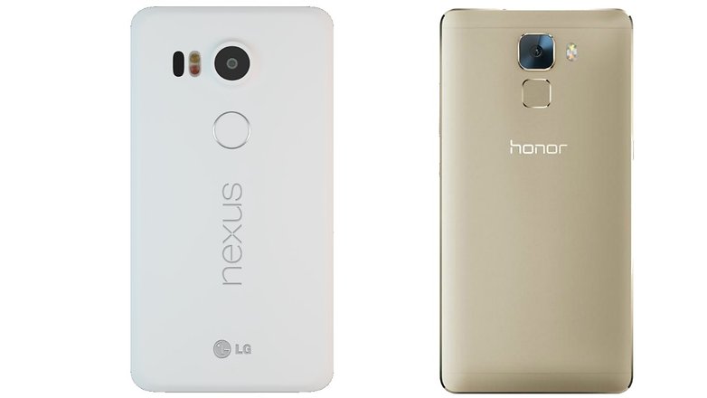 nexus 5x honor 7 back hero 2