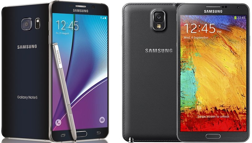 Comparación Samsung Galaxy Note 5 vs Note 3: Salto de generación