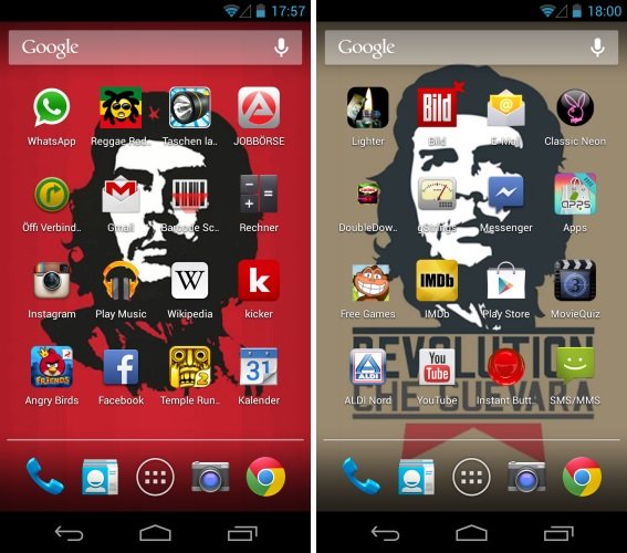 Messie Homescreen