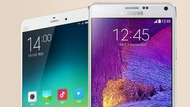 Xiaomi Mi Note Pro galacy note 4