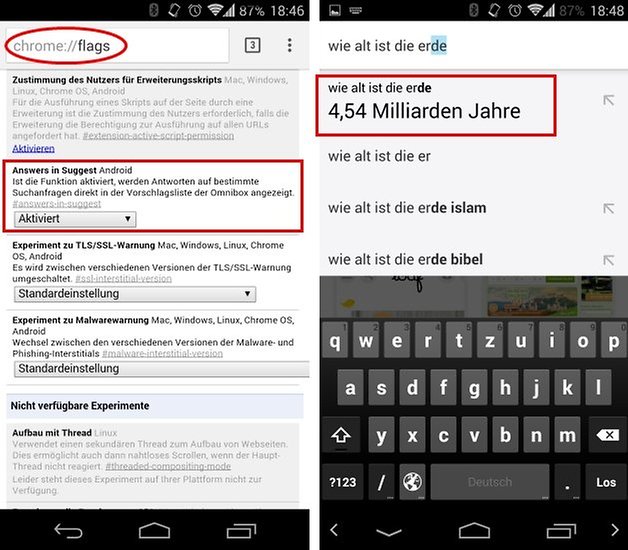 chrome answers