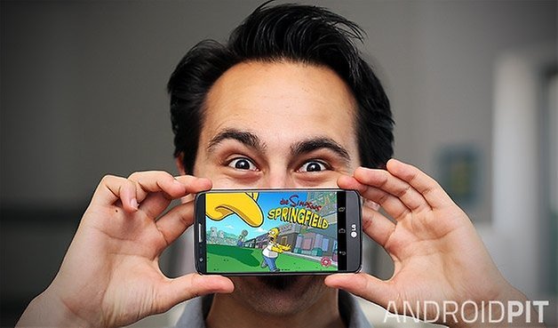 die simpsons springfield stephan lg g2 teaser