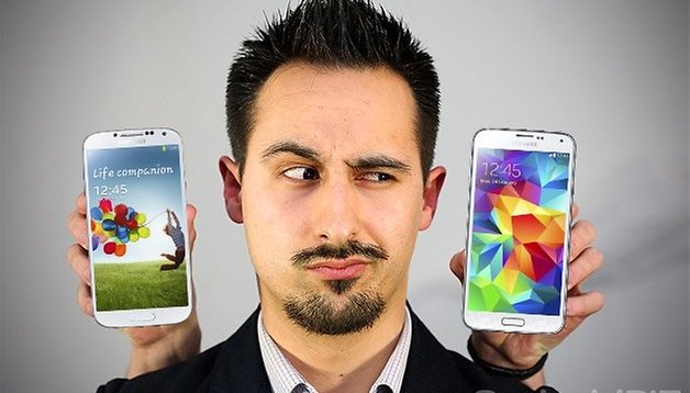 Galaxy S5: Ein Schritt vor, zwei Schritte zurück