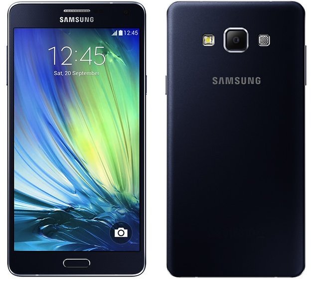 galaxy a7 front back