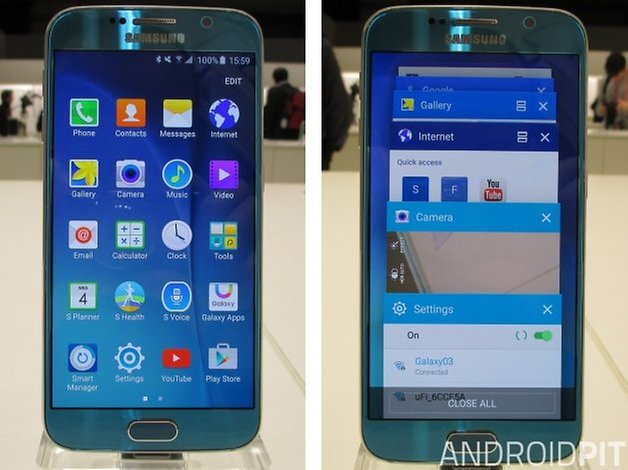 Galaxy s6 recente appdrawer