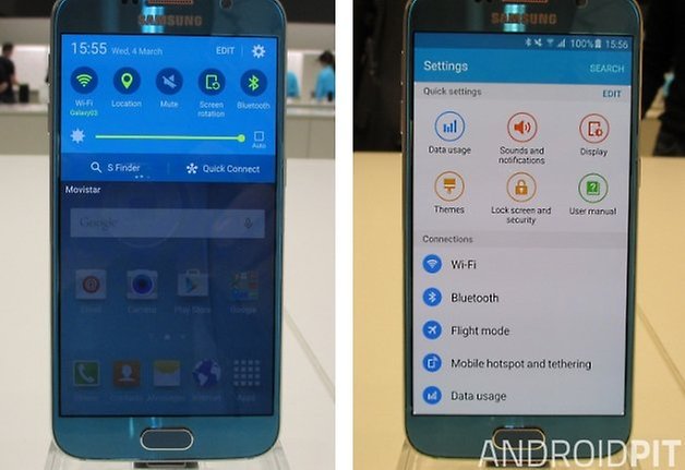 galaxy s6 quicksettings