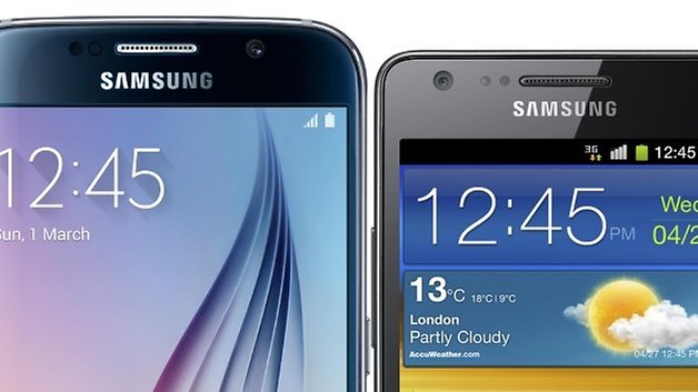 galaxy s6 vs galaxy s2
