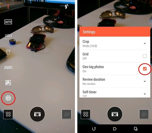 geo tagging htcone