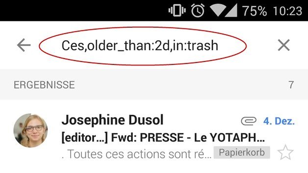 gmail search filter new
