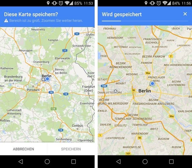 Google Maps offline: So nutzt Ihr den Kartendienst ohne Internetverbindung - AndroidPIT