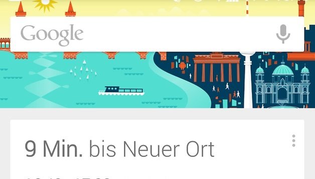 Google Now erlaubt nach Update Benennung von Orten