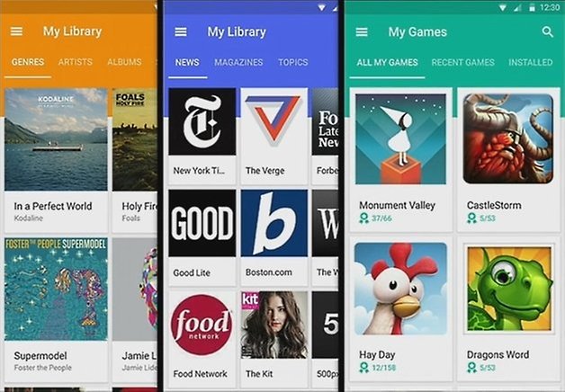 google play libraries